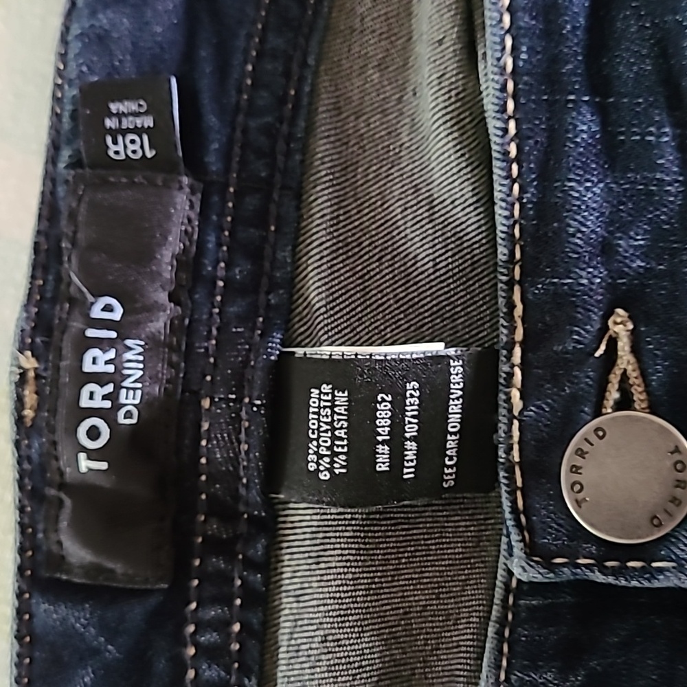 Torrid denim skinny